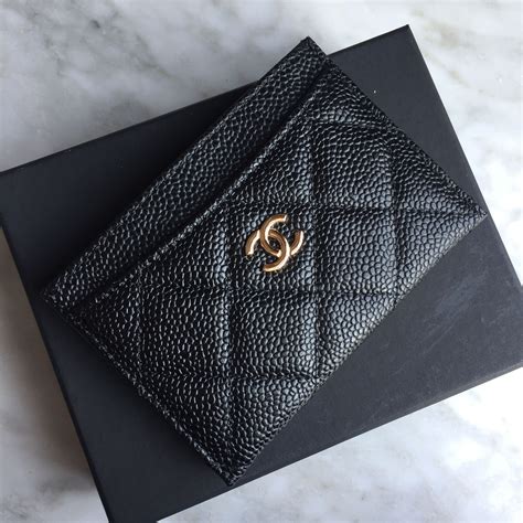 chanel new style card holder|chanel card holder original.